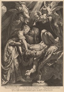 Judith Decapitando a Holofernes de Cornelis Galle I after Sir Peter Paul Rubens