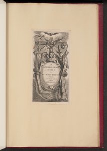 Placa de Título para SS. Apostolorvm Icones de Cornelis Galle I after Sir Peter Paul Rubens