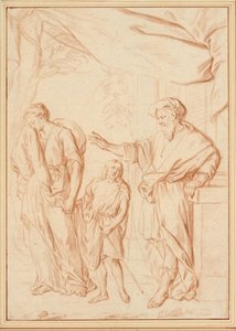 La expulsión de Agar de Cornelis Joseph d