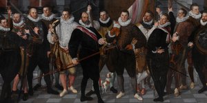 La compañía del capitán Dirck Jacobsz Rosecrans y del teniente Pauw
La compañía del capitán Dirck Jacobsz Rosecrans y del teniente Pauw, Amsterdam, 1588