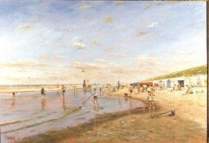 Remar con la marea baja de Cornelis Koppenol