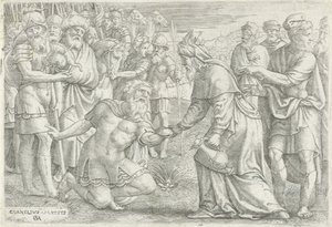 El encuentro de Abraham con Melquisedec