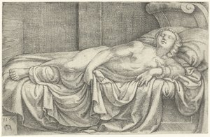 muerte de cleopatra de Cornelis Massijs