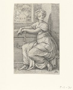 Paciencia Las virtudes (título de la serie) de Cornelis Massijs