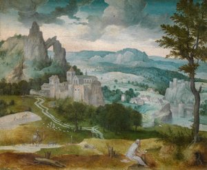 Paisaje con San Jerónimo