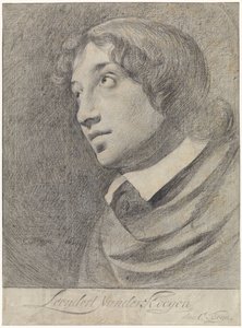 Retrato de Leendert van der Cooghen de Cornelis Pietersz. Bega