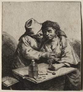 The Amorous Couple de Cornelis Pietersz Bega