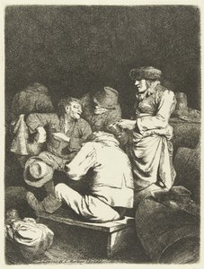 Propietaria y compañía en posada de Cornelis Pietersz. Bega