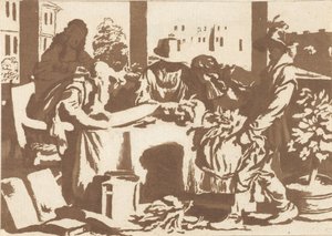 botánico de Cornelis Ploos van Amstel (signed by artist)