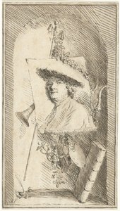 Autorretrato de Cornelis Ploos van Amstel de Cornelis Ploos van Amstel (signed by artist)