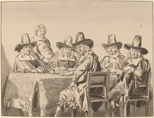 Directores del Orfanato de Haarlem de Cornelis Ploos van Amstel