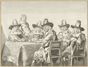 Regentes del orfanato de Haarlem de Cornelis Ploos van Amstel