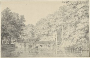 Puerta del castillo de Buren de Cornelis Pronk