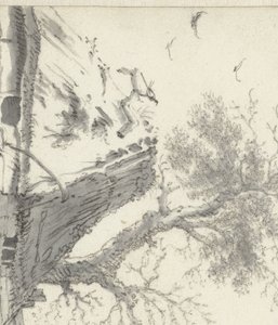 Casa de campo cerca del agua de Cornelis Saftleven