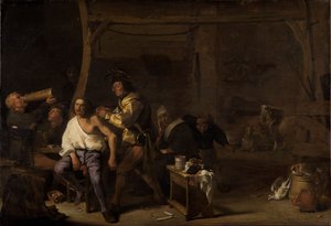 La operación de hombro de Cornelis Saftleven