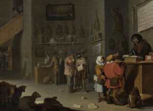 Disputa por una vaca cuesta al menos otra más de Cornelis Saftleven