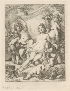 Baco, Venus y Ceres.