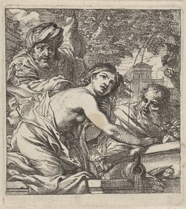 Susana y los ancianos de Cornelis Schut (I)
