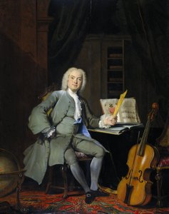 Retrato de un miembro de la familia Van der Mersch, 1736