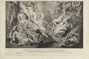 Juicio final (placa inferior)
