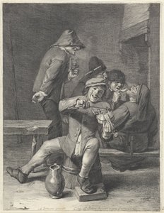 Violinista / Público de Cornelis Visscher (II)