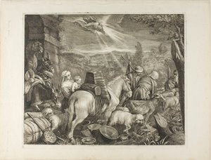 Abraham dejando Harán (La llamada de Abraham)