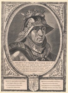 Emperador del Sacro Imperio Romano Germánico Maximiliano I (huella) de Cornelis Visscher
