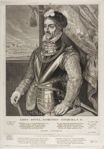 Jan van der Does, lámina 3 de Quatuor Personae de Cornelis Visscher