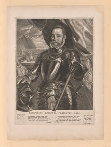 Luis de Boisot, Almirante de Zelanda, de Quatuor Personae de Cornelis Visscher