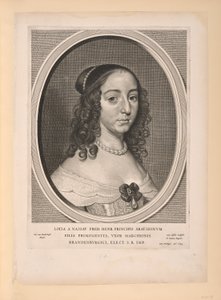 Luisa Henrietta, princesa de Orange Nassau, de Nueve retratos de Cornelis Visscher
