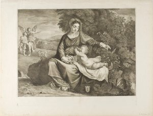 Madonna y Niño de Cornelis Visscher