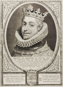 Felipe III, Rey de España, de Principes Hollandiae, Zelandiae, et Frisiae de Cornelis Visscher