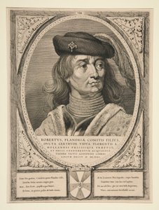 Roberto, hijo del conde de Flandes de Cornelis Visscher