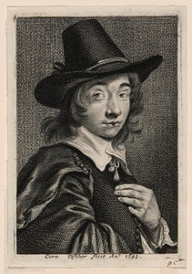 Autorretrato de Cornelis Visscher