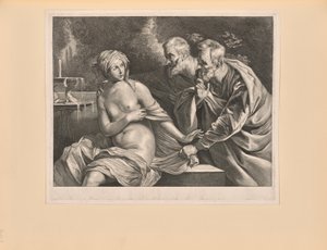 Susanna y los Ancianos, del Gabinete Reynst de Cornelis Visscher