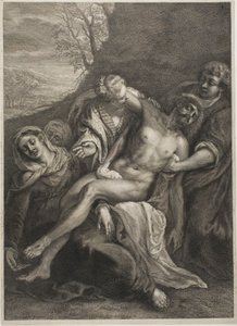 La Lamentación, del Gabinete Reynst de Cornelis Visscher