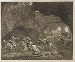 El disparo de pistola de Cornelis Visscher