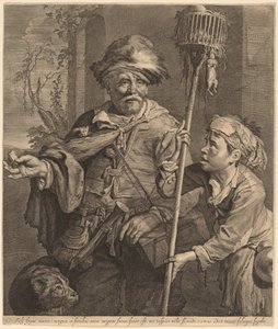 El Vendedor de Veneno para Ratas de Cornelis Visscher