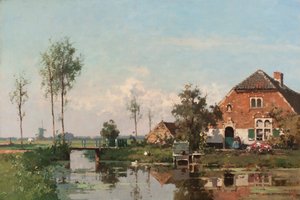 Boerderij (La Granja) de Cornelis Vreedenburgh