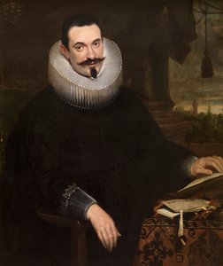 Barthel van den Berghe, Notario (óleo sobre lienzo) (pareja a 471108)