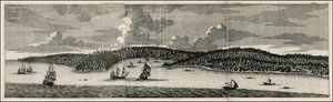 Vista de Constantinopla y Pera de 1698 por Cornelis De Bruyn