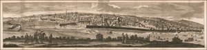 Vista de Jerusalén de 1698 por Cornelis De Bruyn