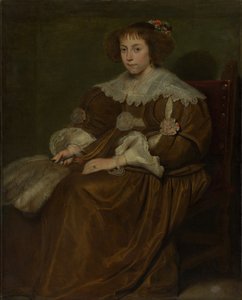 Retrato de una joven de Cornelis de Vos