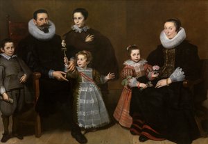 Retrato de una familia de Cornelis de Vos