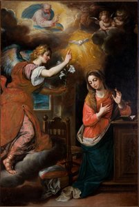 Anunciación, después de 1600 (óleo sobre lienzo)