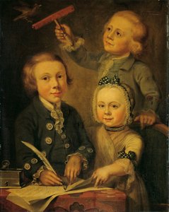 Retrato de los hijos de Barend Goudriaan de Cornelis van Cuylenburgh (II)