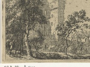 Ruinas del castillo de Haar de Cornelis van Hardenbergh
