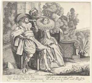 Visión / La Cara Five Senses (título de la serie) de Cornelis van Kittensteyn