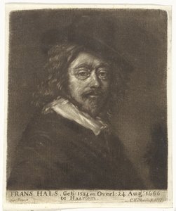 Retrato de Frans Hals con sombrero de Cornelis van Noorde (attributed to workshop of)