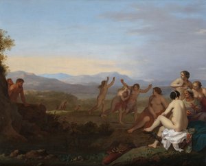 Sátiros espiando a las Ninfas
Sátiros espiando a las Ninfas de Cornelis van Poelenburch